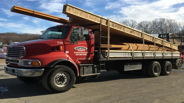 how to transport 20 foot lumber