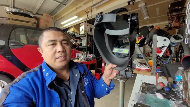 how to turn off titanium welding helmet