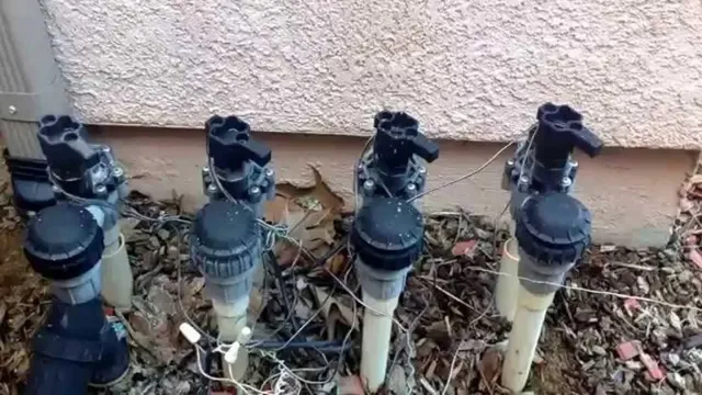 how to turn on lawn sprinkler system