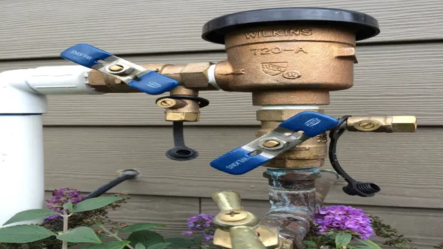 how to turn on water for sprinkler system