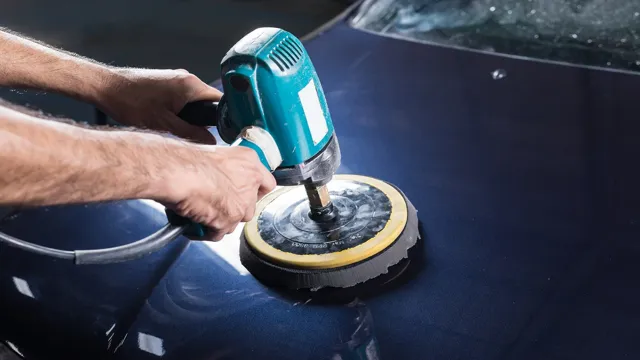 how to use a car polisher buffer