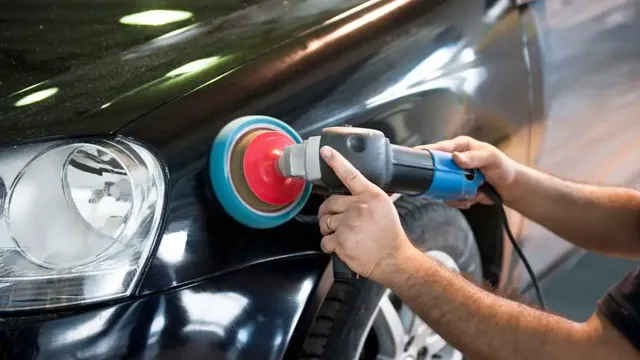 how to use a car polisher buffer