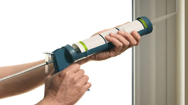 how to use a caulking gun for the first time