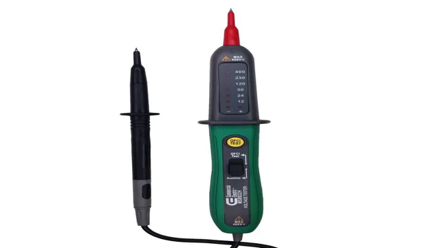 how to use a commercial electric voltage tester