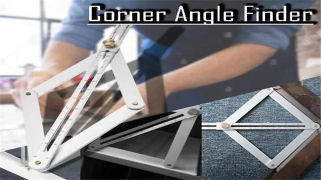 how to use a corner angle finder
