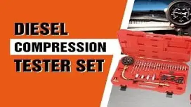 how to use a diesel compression tester