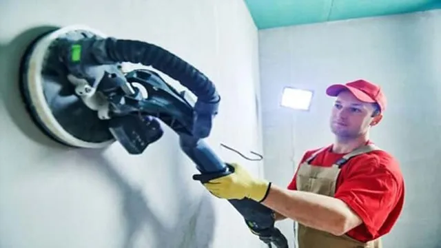 how to use a drywall sander