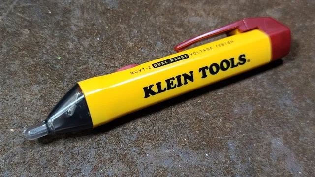 how to use a klein ncvt-1 voltage tester