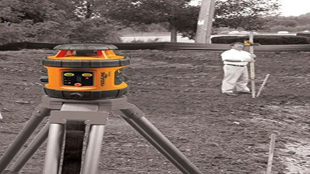 how to use a laser level for deck posts