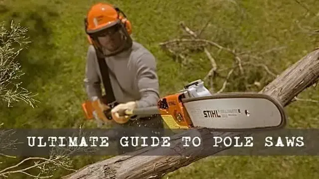 how to use a pole saw safely