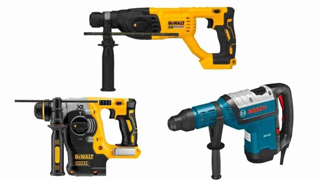 how to use a rotary hammer drill