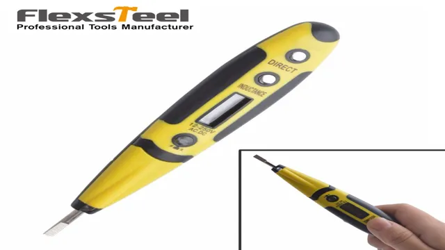 how to use a voltage tester screwdriver
