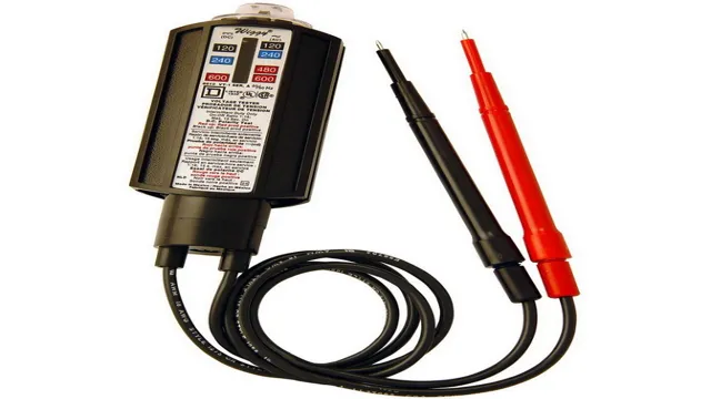 how to use a wiggy voltage tester