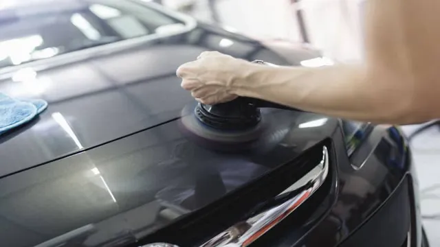 how to use an orbital polisher on a car