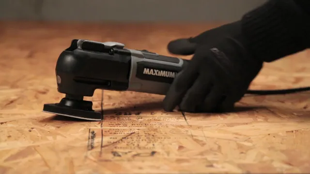 how to use an oscillating multi tool