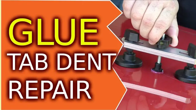 how to use glue dent puller