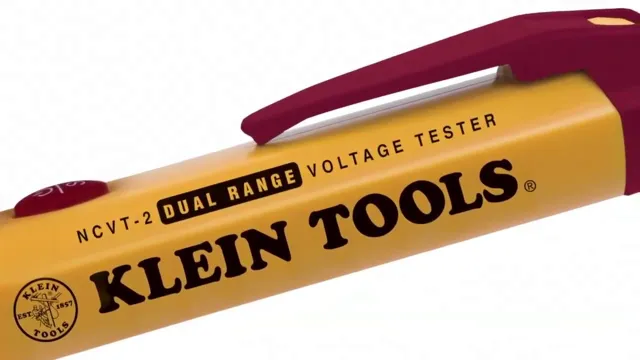 how to use klein tools non contact voltage tester