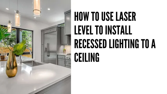 how to use laser level on ceiling