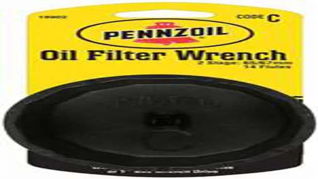 how to use pennzoil oil filter wrench
