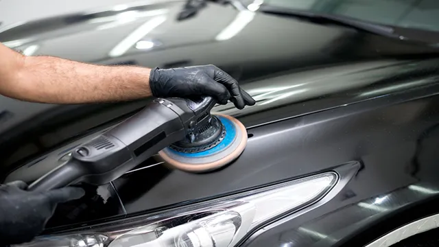 how to use polisher on car