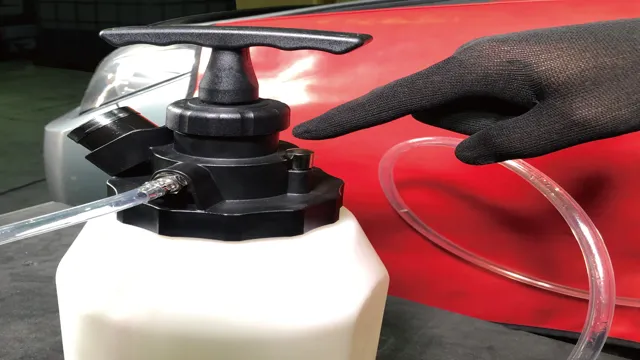 how to use pressure brake bleeder