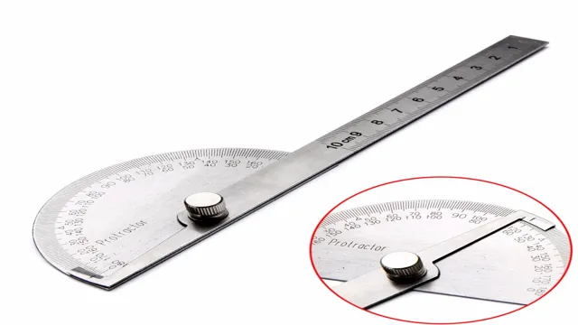 how to use protractor angle finder
