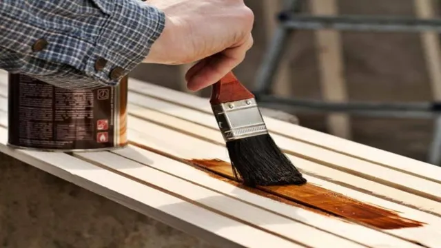 how to use sanding sealer before staining