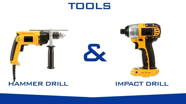 is a hammer drill the same as an impact driver