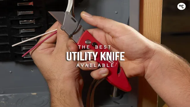 what do you use a utility knife for