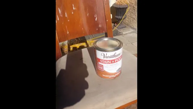 what happens if you apply polyurethane before stain is dry