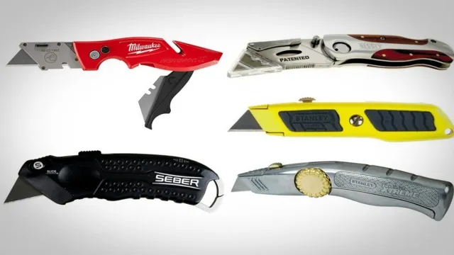 what is a utility knife used for in construction