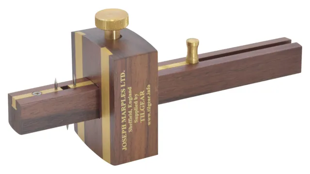 what is the difference between marking gauge and mortise gauge