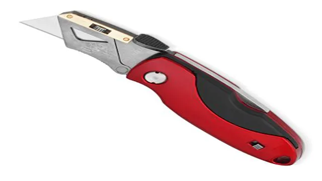 what is the use of utility knife