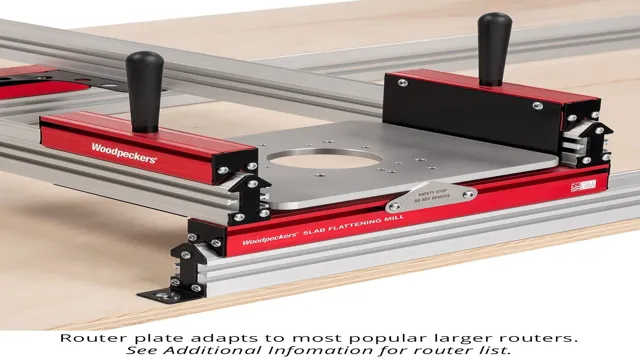 what router bit to use for flattening slabs