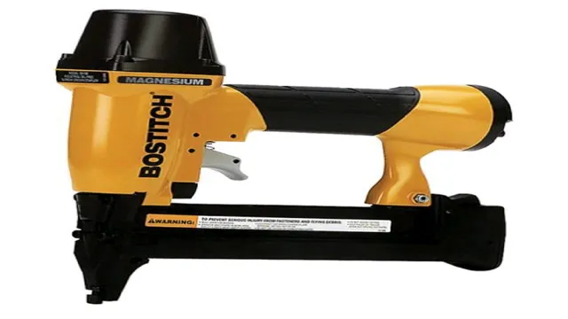 what size air nailer for trim work