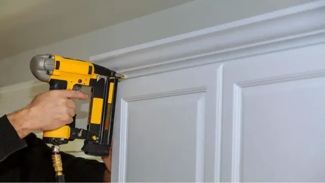 what size brad nails for crown molding