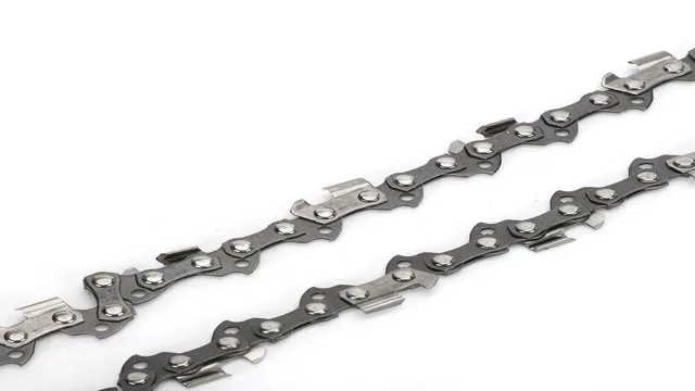 what size chain for stihl pole saw