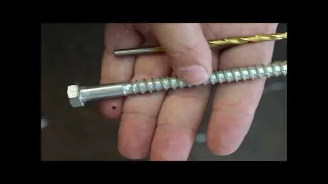 what size drill bit for 5 16 lag bolt