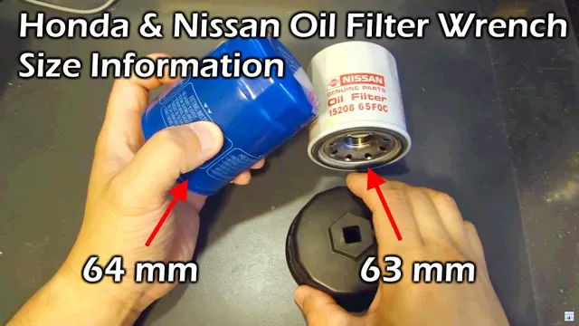 what size oil filter wrench