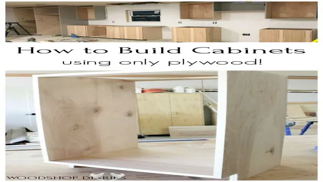 what size plywood for cabinets