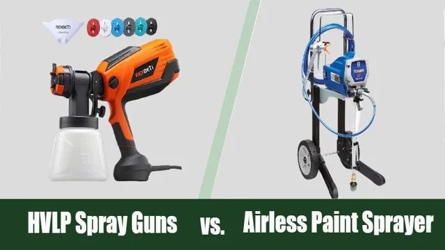 what's the difference between airless and air paint sprayer
