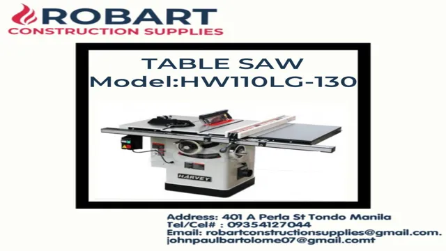 where is harvey table saw made