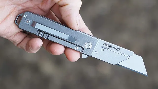 who makes the best utility knife