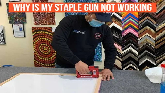 why won't my staple gun work